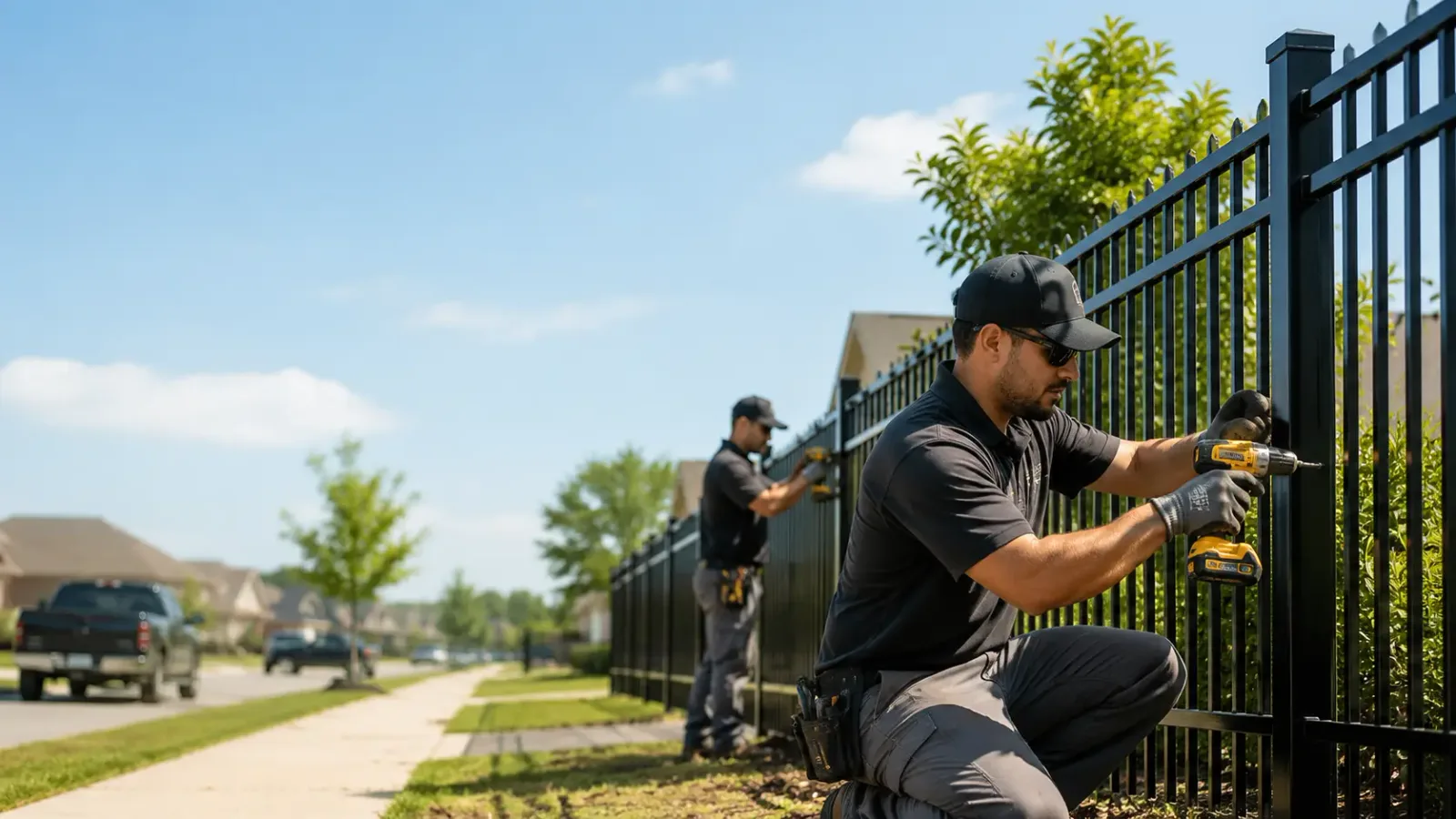Metal Fence Installation in Kingsville, OH